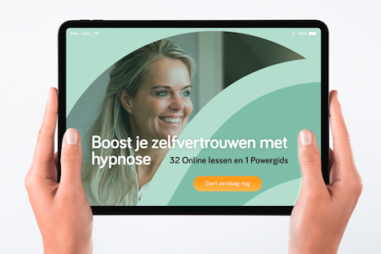 Online programma 'Boost je zelfvertrouwen met Hypnose'