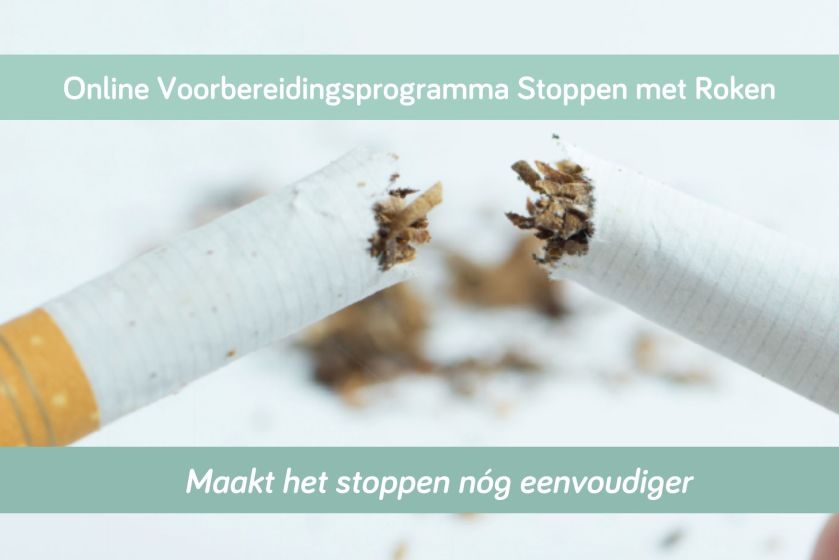 BONUS: Online Stoppen met Roken voorbereidingsprogramma (t.w.v 79,-)